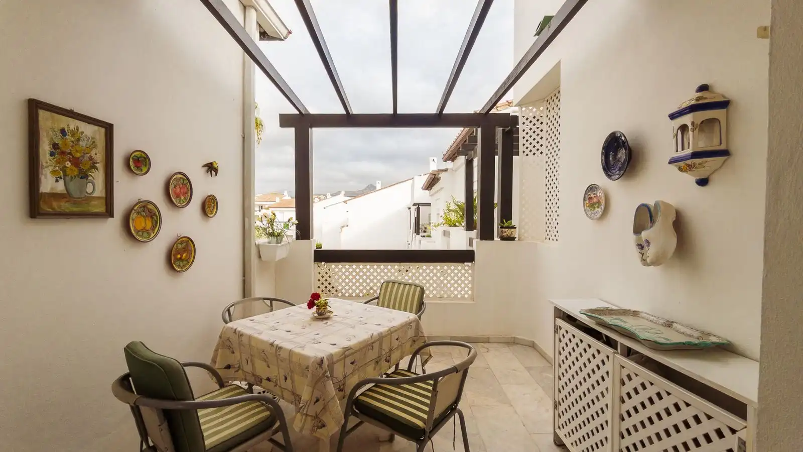 Terraza de Ático en venta en Estepona con Aire acondicionado, Terraza y Amueblado