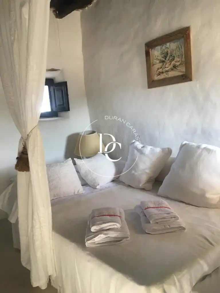 Schlafzimmer von Country house zum Verkauf in Formentera mit Privatgarten, Terrasse und Abstellraum