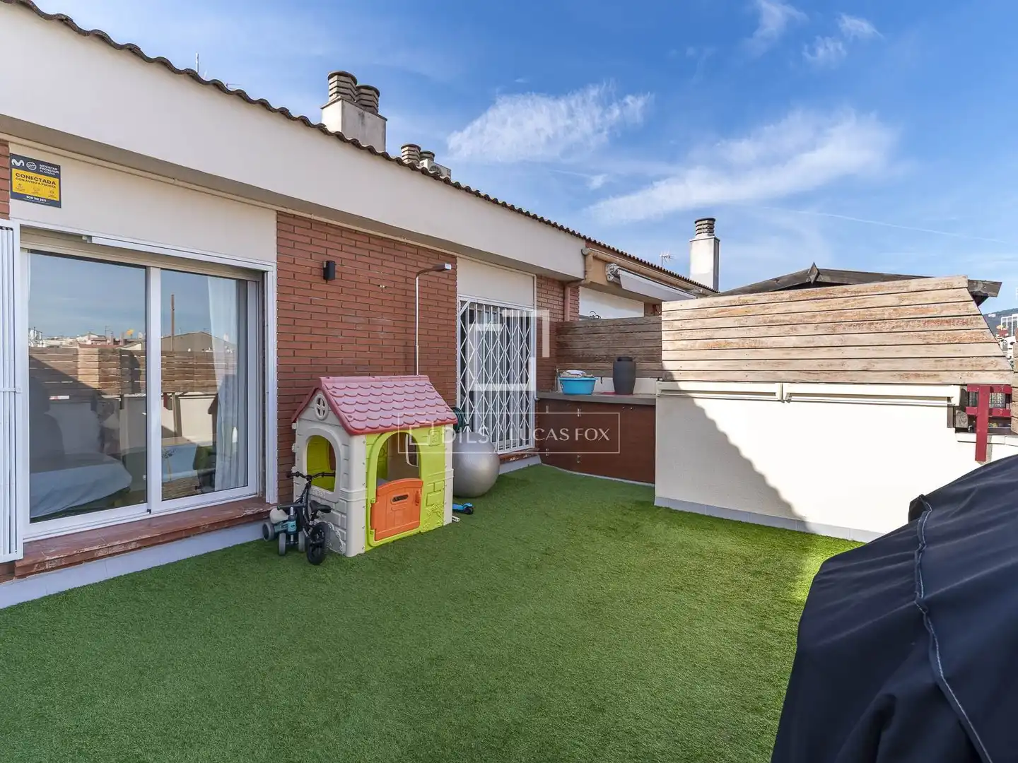 Terrasse von Dachboden zum Verkauf in Barcelona mit Klimaanlage, Heizung und Terrasse