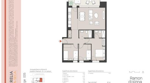 Foto 3 de Piso en venta en Avinguda de Ramon D'olzina, 16, Vila-seca Poble, Vila-seca