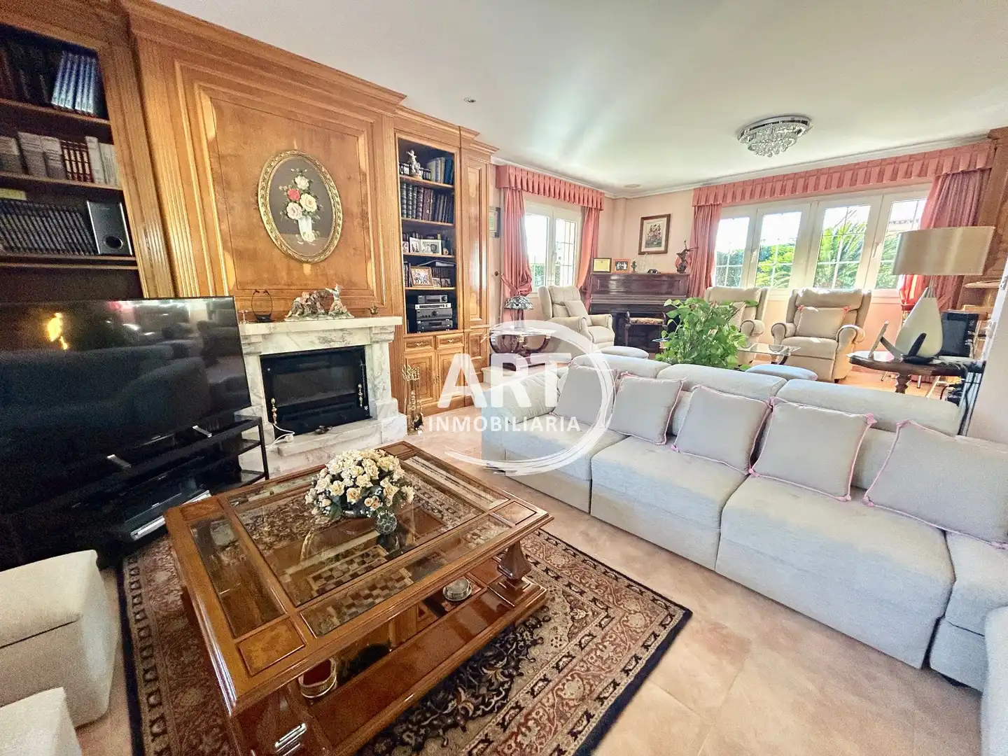 Garden of Houses for sale in L'Eliana  with Air Conditioner, Heating and Private garden
