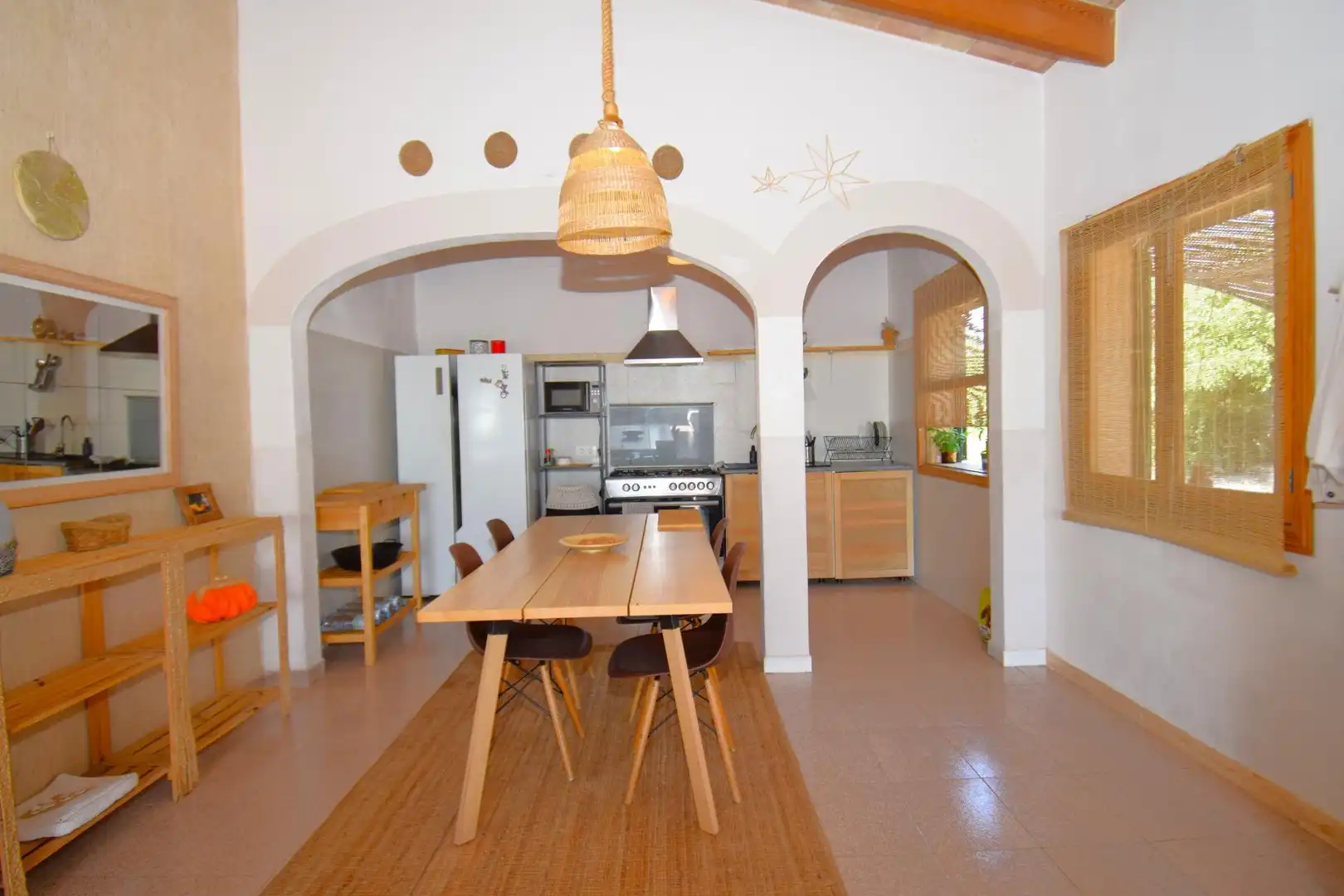 Cuina de Finca rústica en venda en Lloret de Vistalegre amb Aire condicionat, Jardí privat i Terrassa