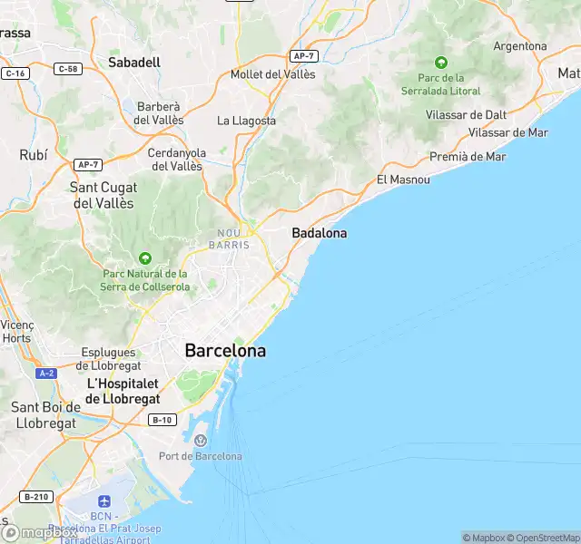 Exterior view of Residential for sale in Badalona
