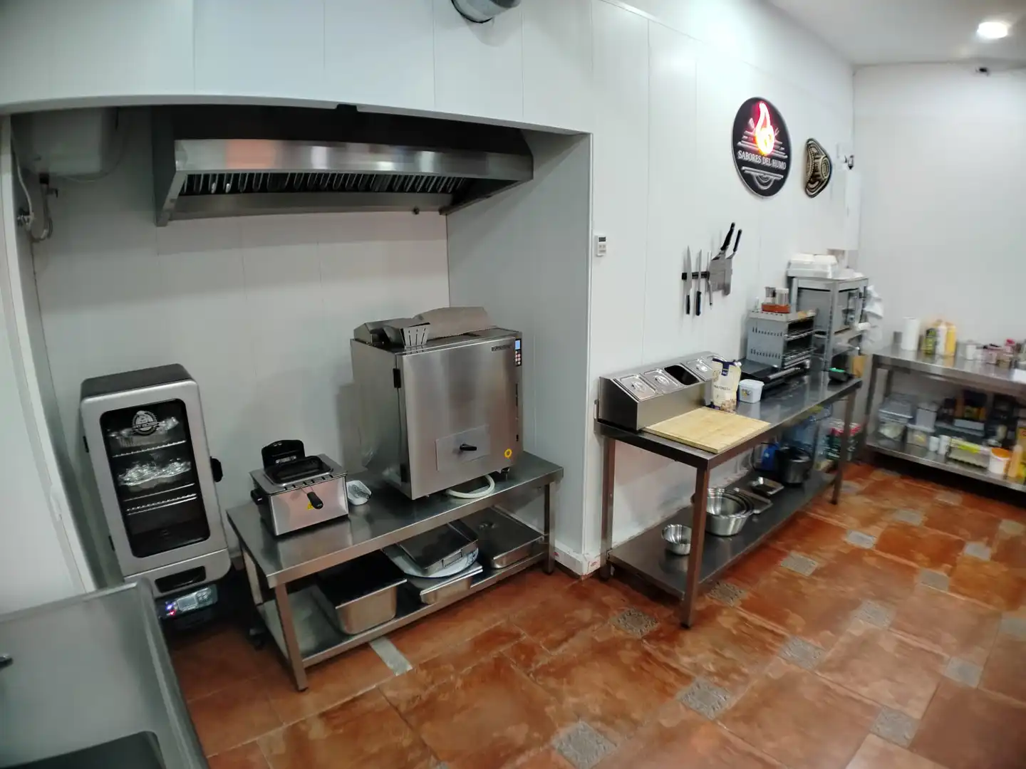 Cocina de Local en traspaso en Parla con Aire acondicionado, Calefacción y Amueblado