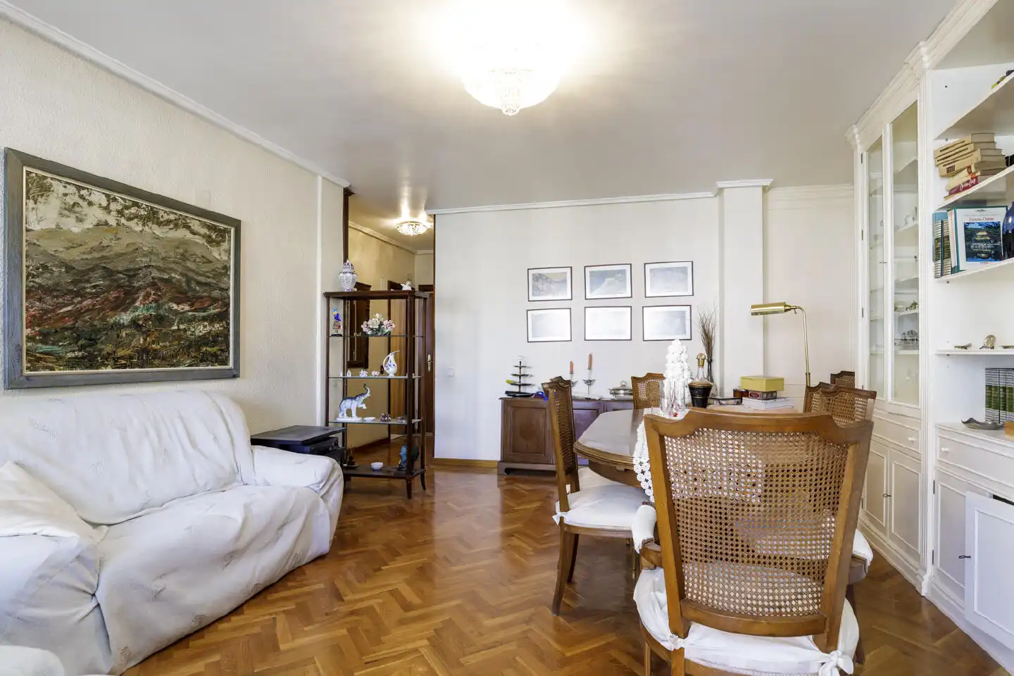 Sala de estar de Piso en venta en Zaragoza