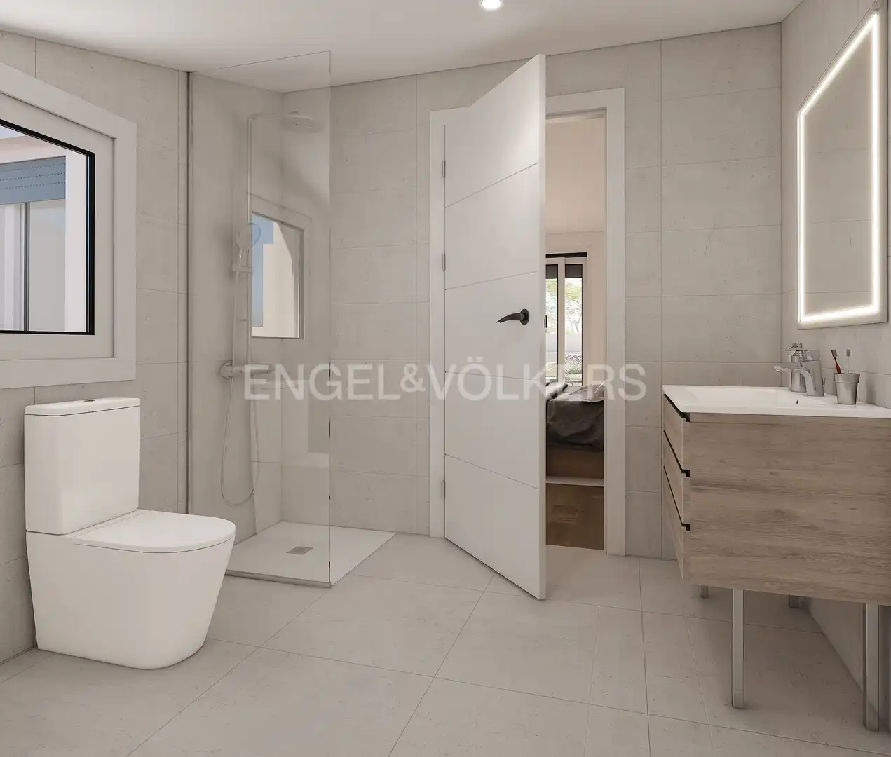 Baño de Ático en venta en Les Franqueses del Vallès con Aire acondicionado, Calefacción y Parquet