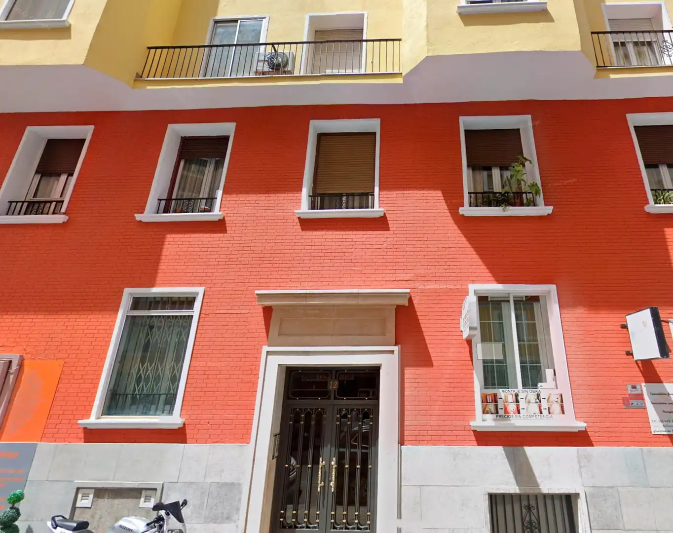 Vista exterior de Apartamento de alquiler en Madrid con Aire acondicionado, Calefacción y Parquet
