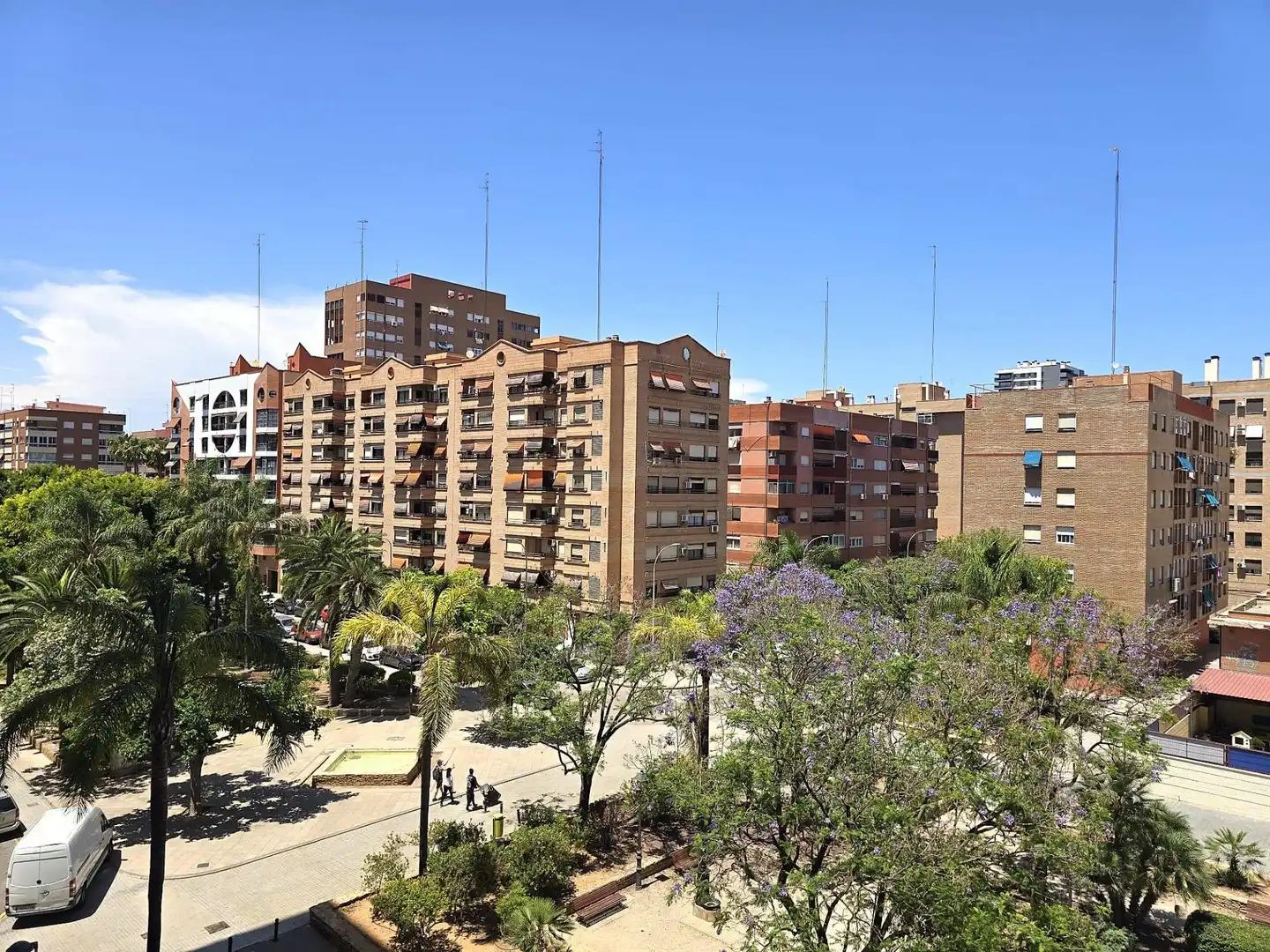 Exterior view of Flat for sale in Valencia  with Air Conditioner, Heating and Parquet flooring