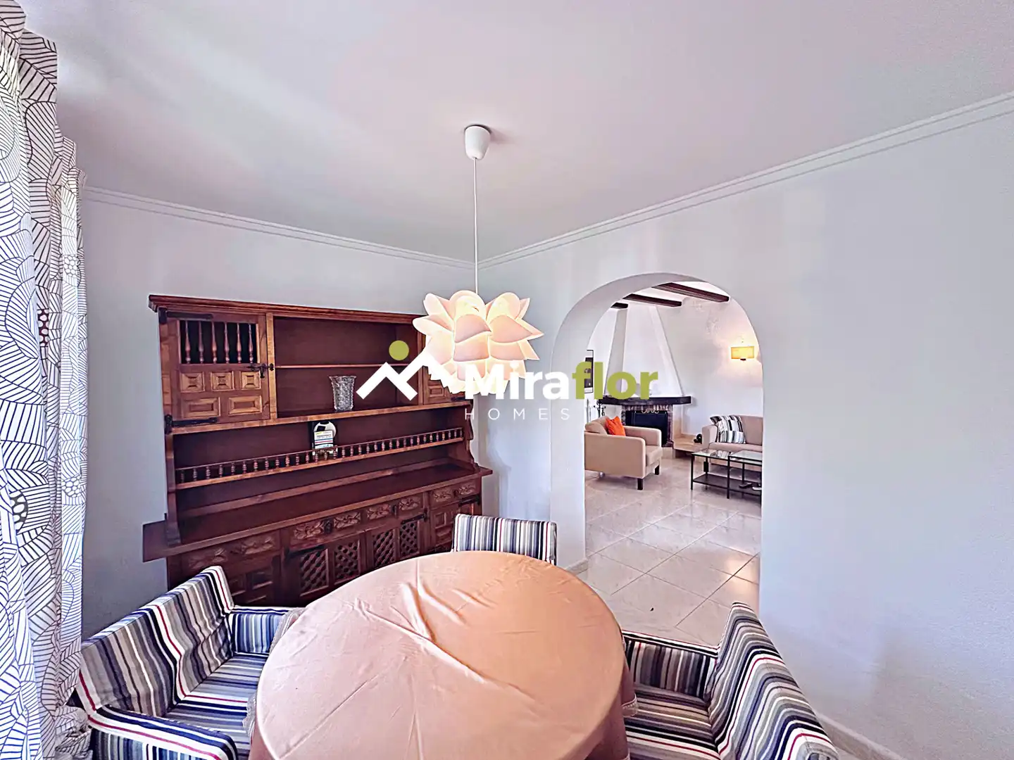 Sala de estar de Casa o chalet en venta en Els Poblets con Aire acondicionado, Jardín privado y Terraza