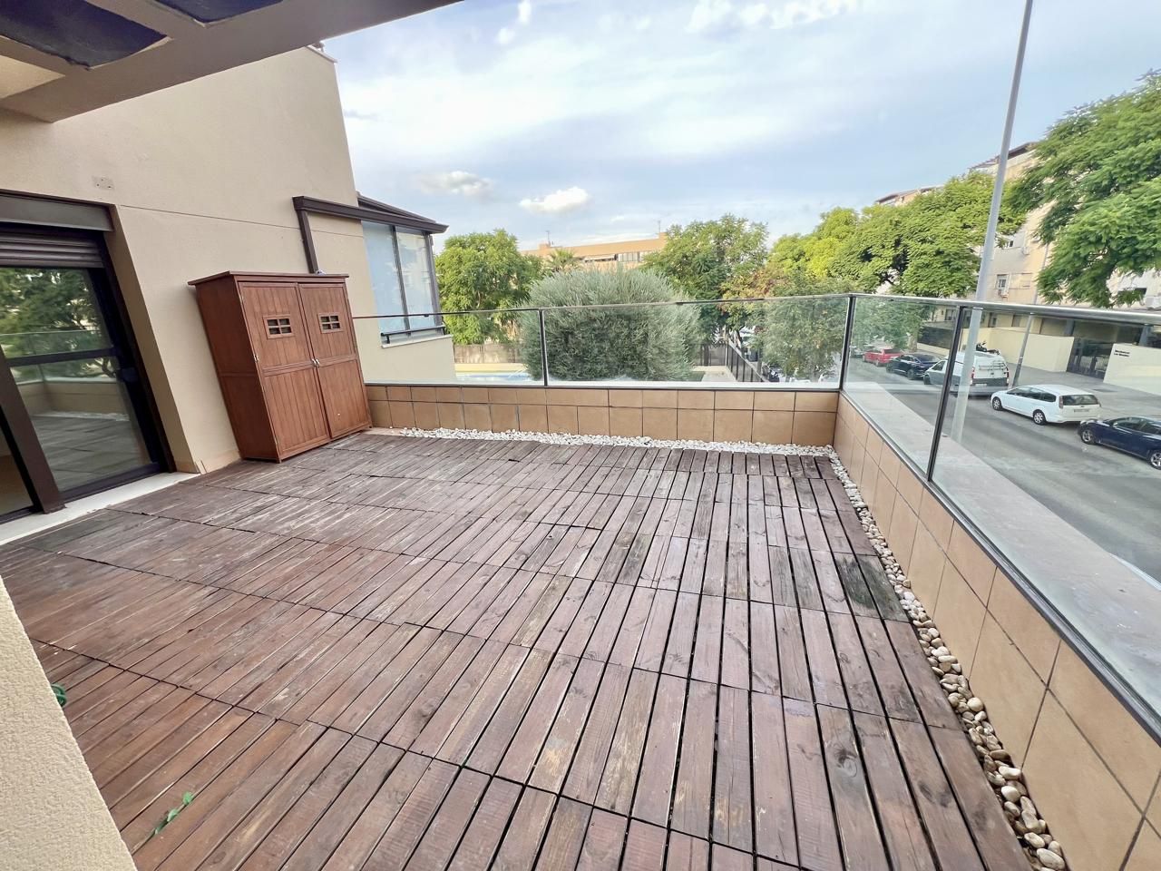 Terrace of Flat to rent in Jerez de la Frontera  with Air Conditioner, Terrace and Storage room