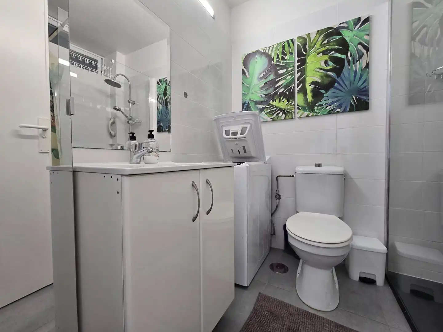 Baño de Apartamento de alquiler en Mogán con Terraza, Amueblado y Balcón