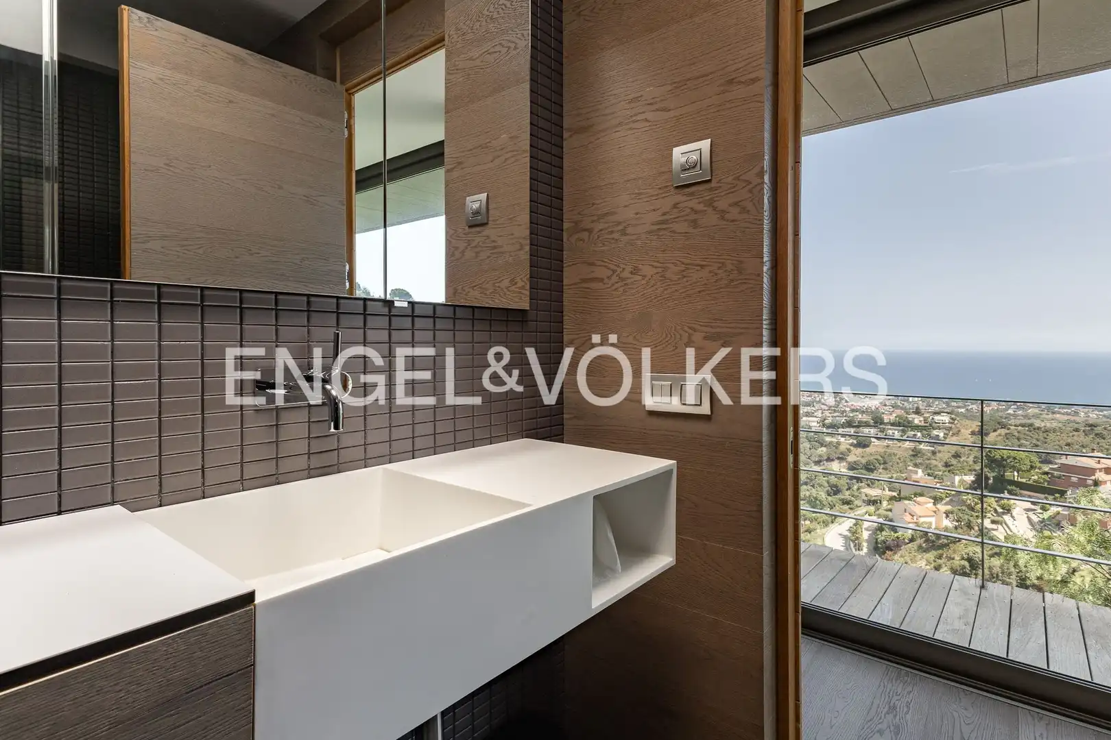 Terraza de Casa o chalet de alquiler en Alella con Aire acondicionado, Calefacción y Jardín privado