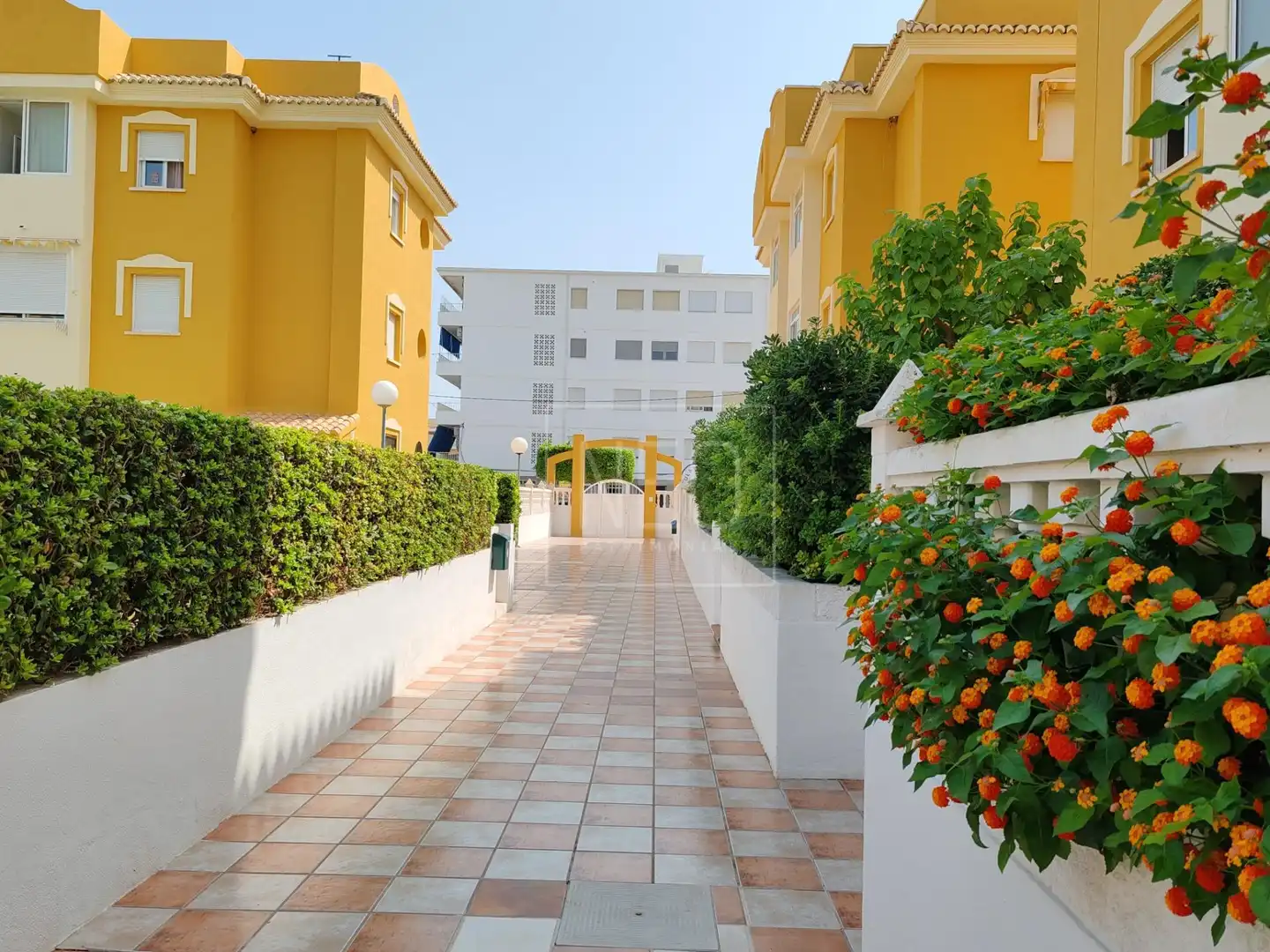Vista exterior de Piso en venta en Xeraco con Terraza y Piscina comunitaria