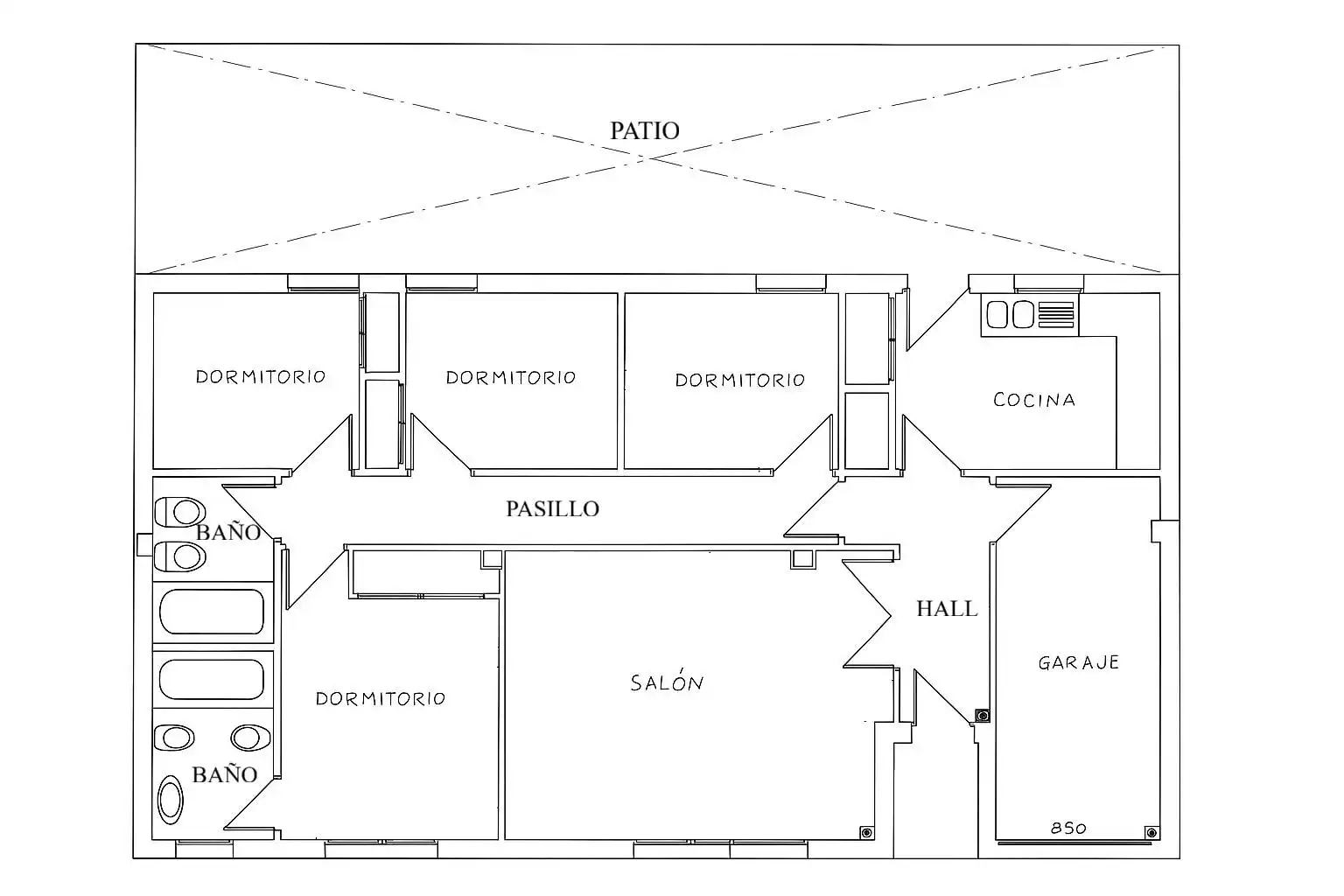 Einfamilien-Reihenhaus zum Verkauf in Cártama mit Klimaanlage und Abstellraum