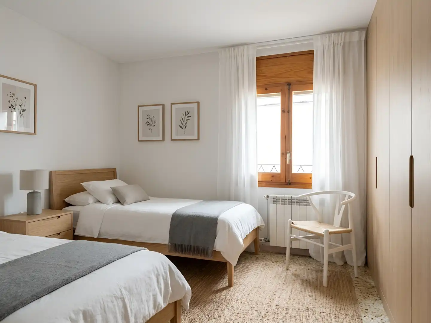 Dormitori de Casa adosada en venda en Gombrèn amb Calefacció, Parquet i Forn