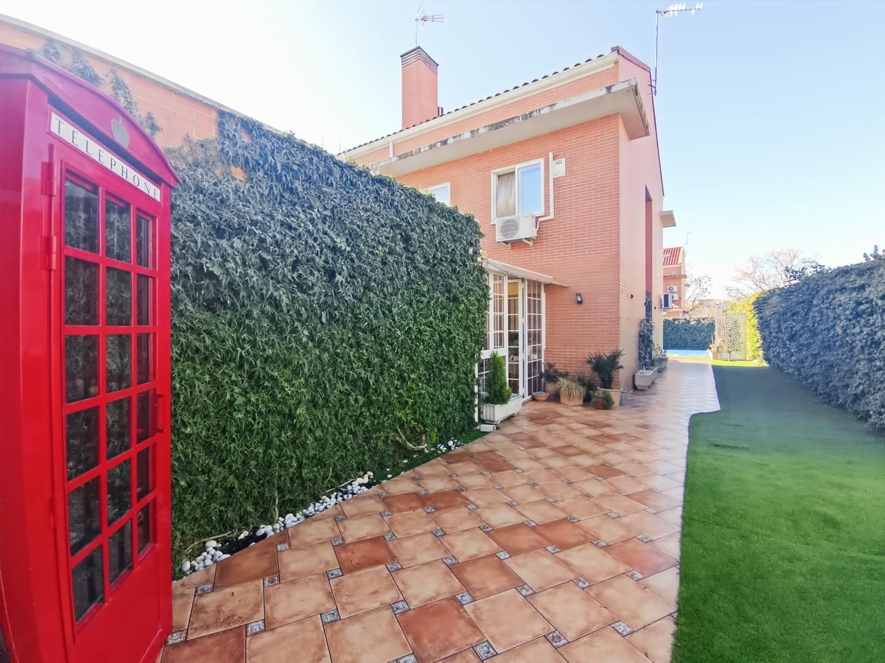 Jardín de Casa adosada en venta en Rivas-Vaciamadrid con Aire acondicionado, Calefacción y Jardín privado