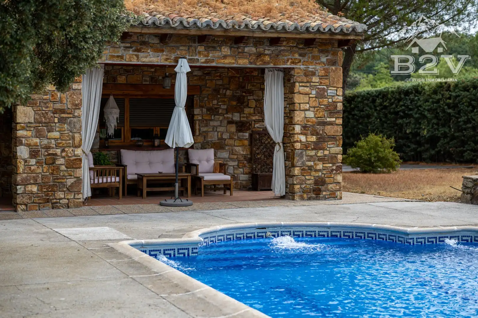 Piscina de Casa o chalet en venta en Garganta de los Montes con Aire acondicionado, Calefacción y Jardín privado