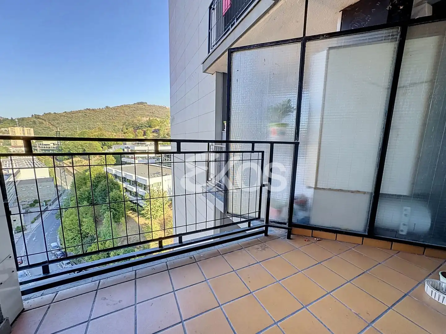 Terraza de Piso de alquiler en Arrasate / Mondragón con Aire acondicionado, Calefacción y Amueblado