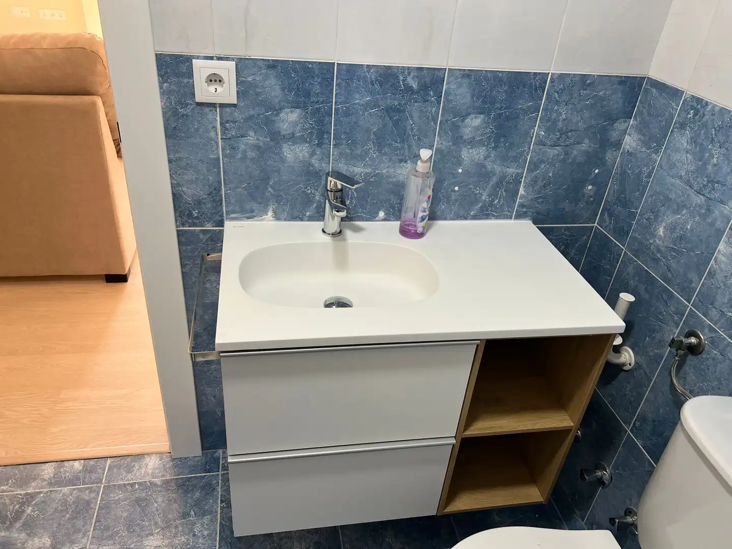Badezimmer von Wohnung zur Miete in Jaén mit Klimaanlage, Möbliert und Ofen