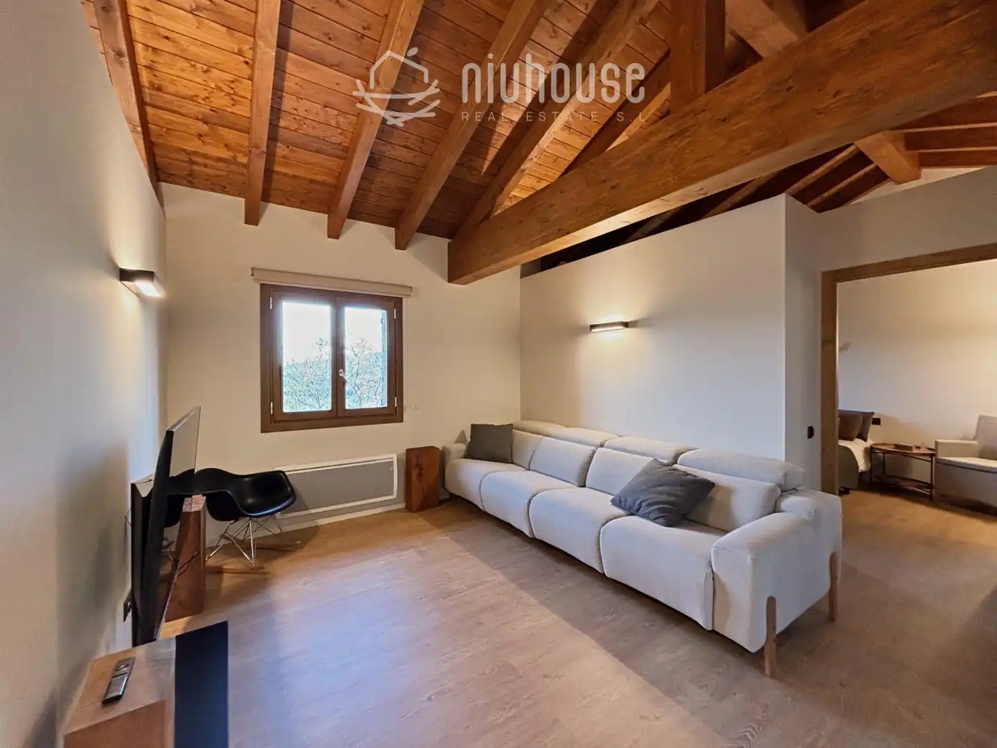 Sala de estar de Casa o chalet en venta en Enveitg