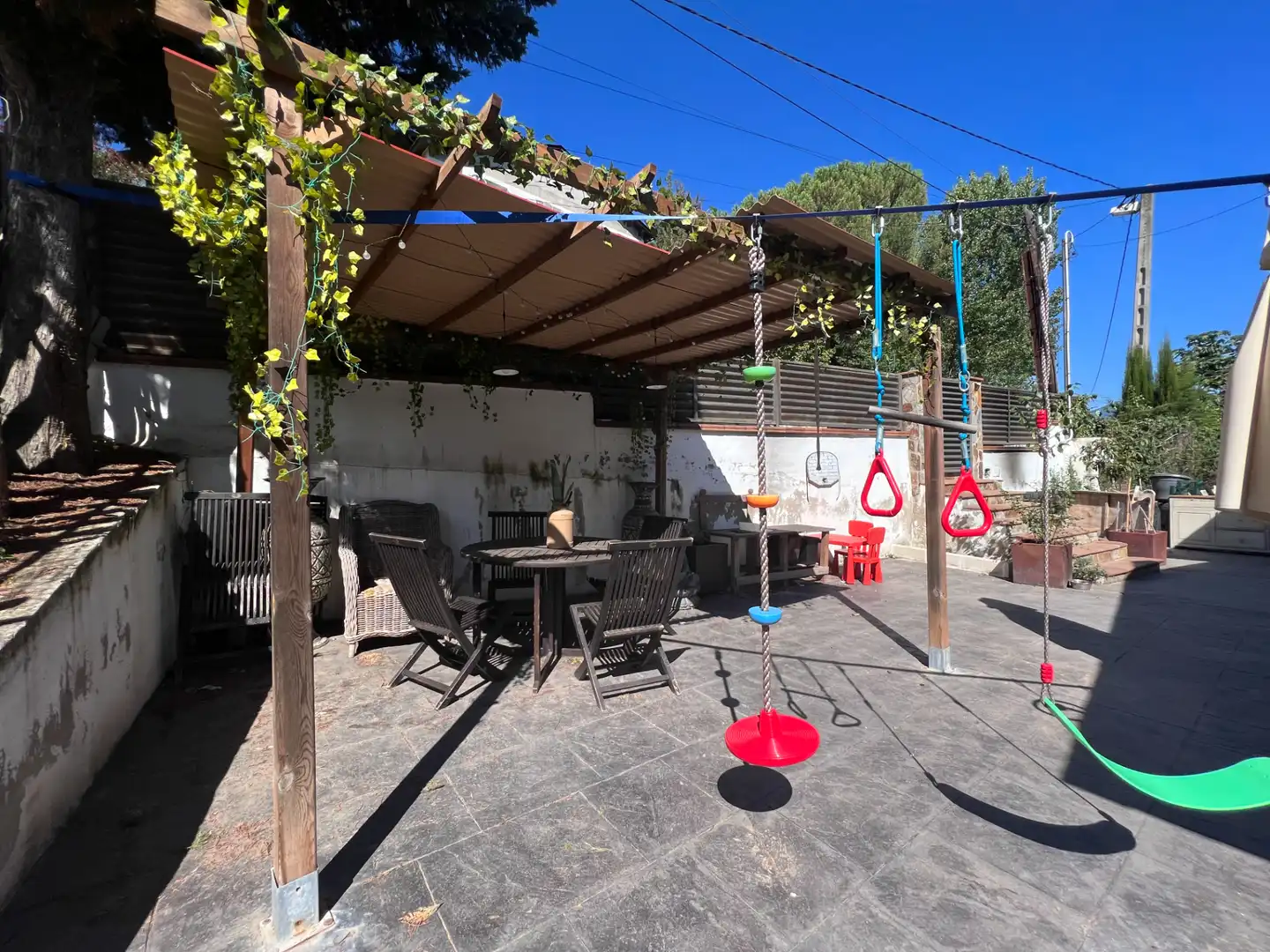 Terraza de Casa o chalet en venta en Vallgorguina con Aire acondicionado, Calefacción y Jardín privado