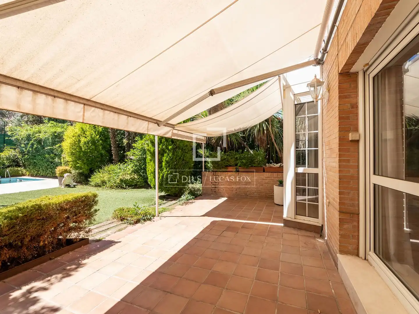 Terraza de Casa o chalet en venta en Majadahonda con Aire acondicionado, Jardín privado y Parquet