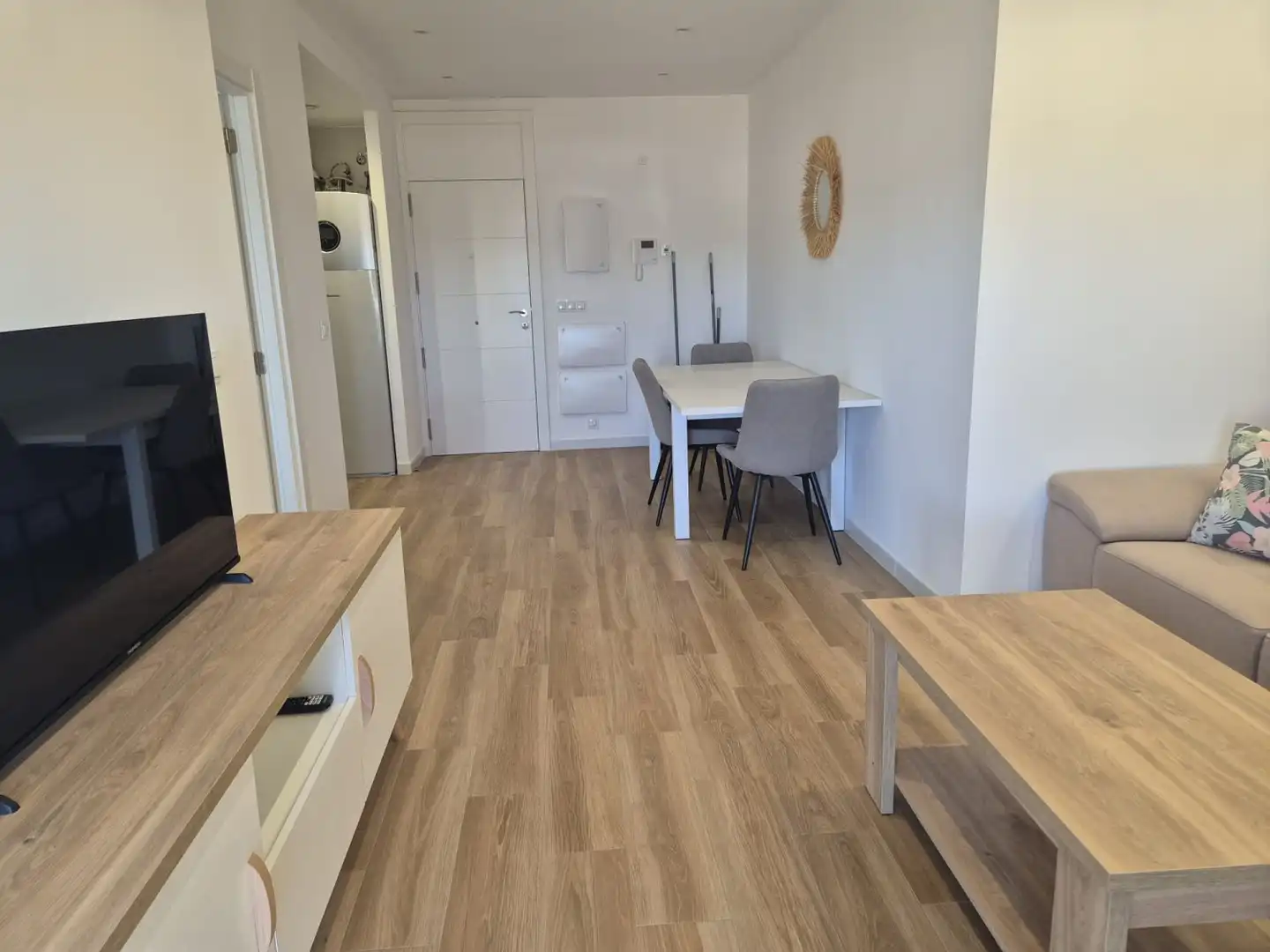 Sala d'estar de Apartament de lloguer en Badajoz amb Aire condicionat, Calefacció i Terrassa