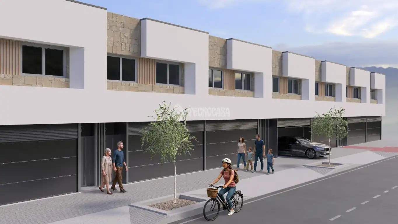Vista exterior de Casa o chalet en venta en Villanueva de Gállego con Aire acondicionado, Calefacción y Jardín privado