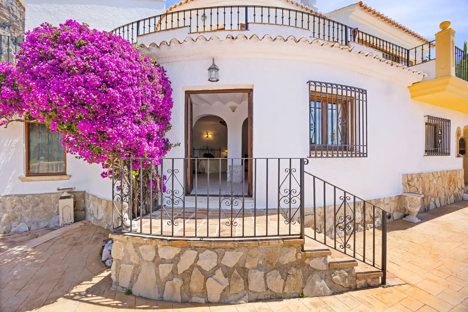 Vista exterior de Casa o xalet en venda en Jávea / Xàbia amb Aire condicionat