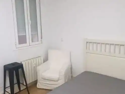 Bedroom of Flat for rent in  Madrid Capital  with Air Conditioner