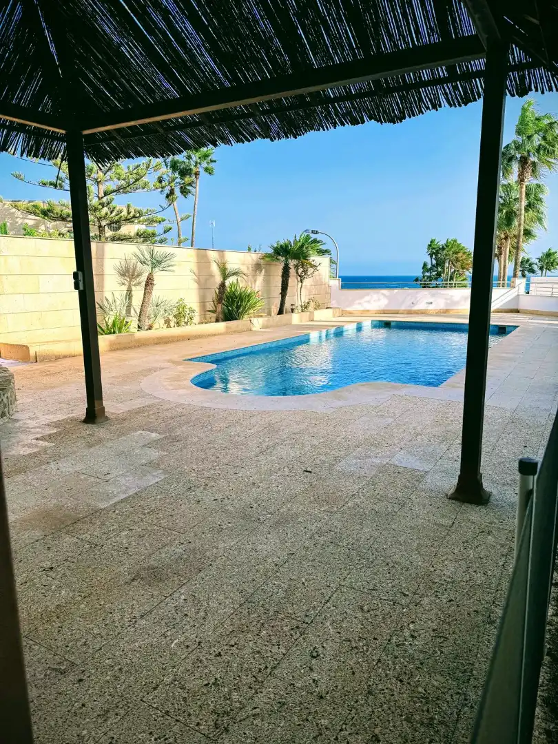 Piscina de Casa o xalet en venda en Orihuela amb Jardí privat, Terrassa i Piscina