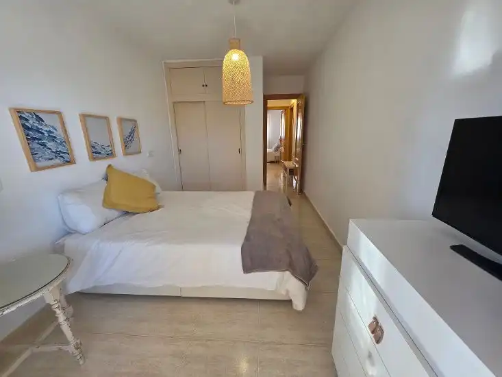 Schlafzimmer von Wohnungen zum Verkauf in La Manga del Mar Menor mit Möbliert und Gemeinschaftspool