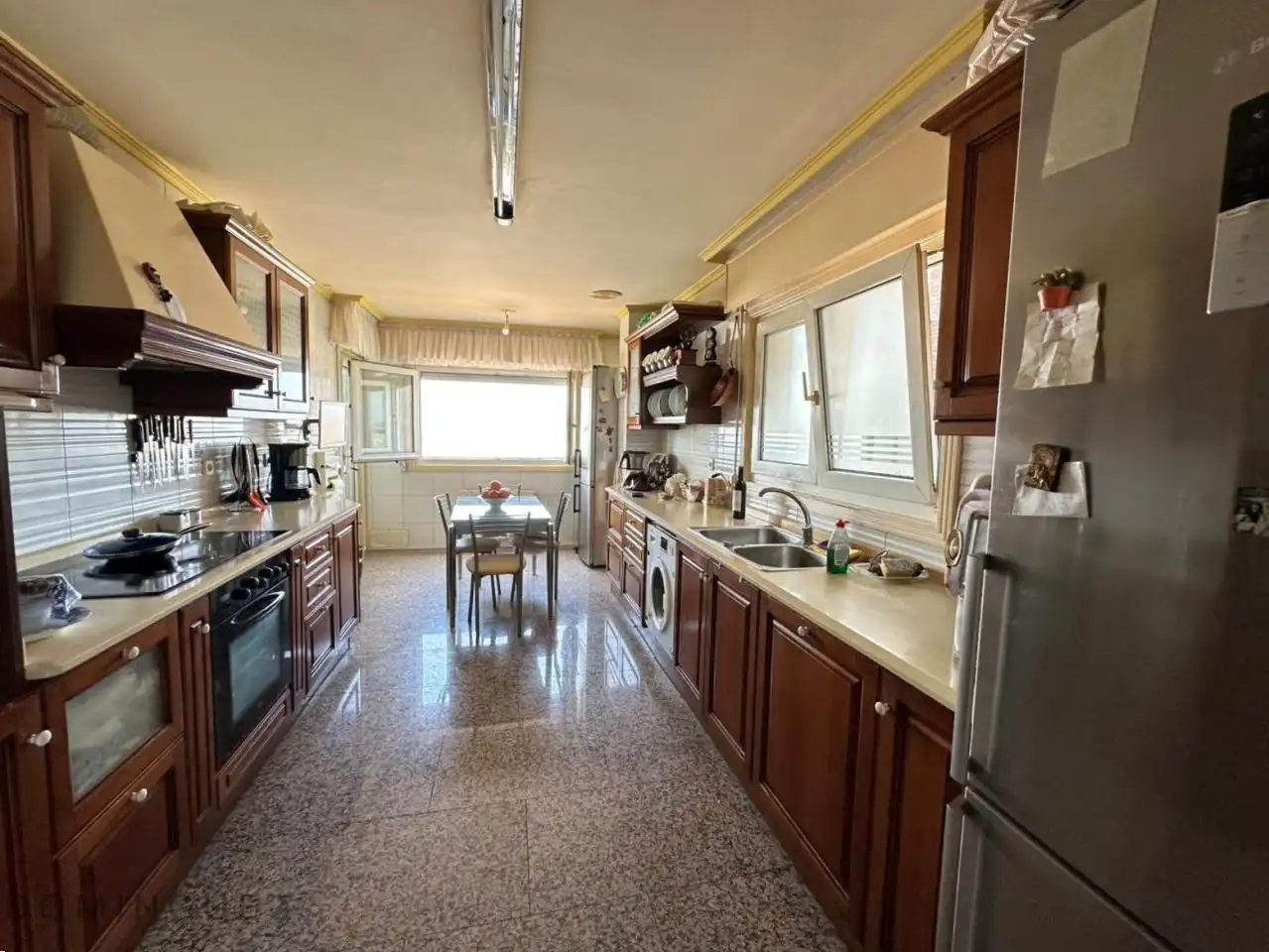 Kitchen of Flat for sale in Vigo   with Heating, Parquet flooring and Terrace