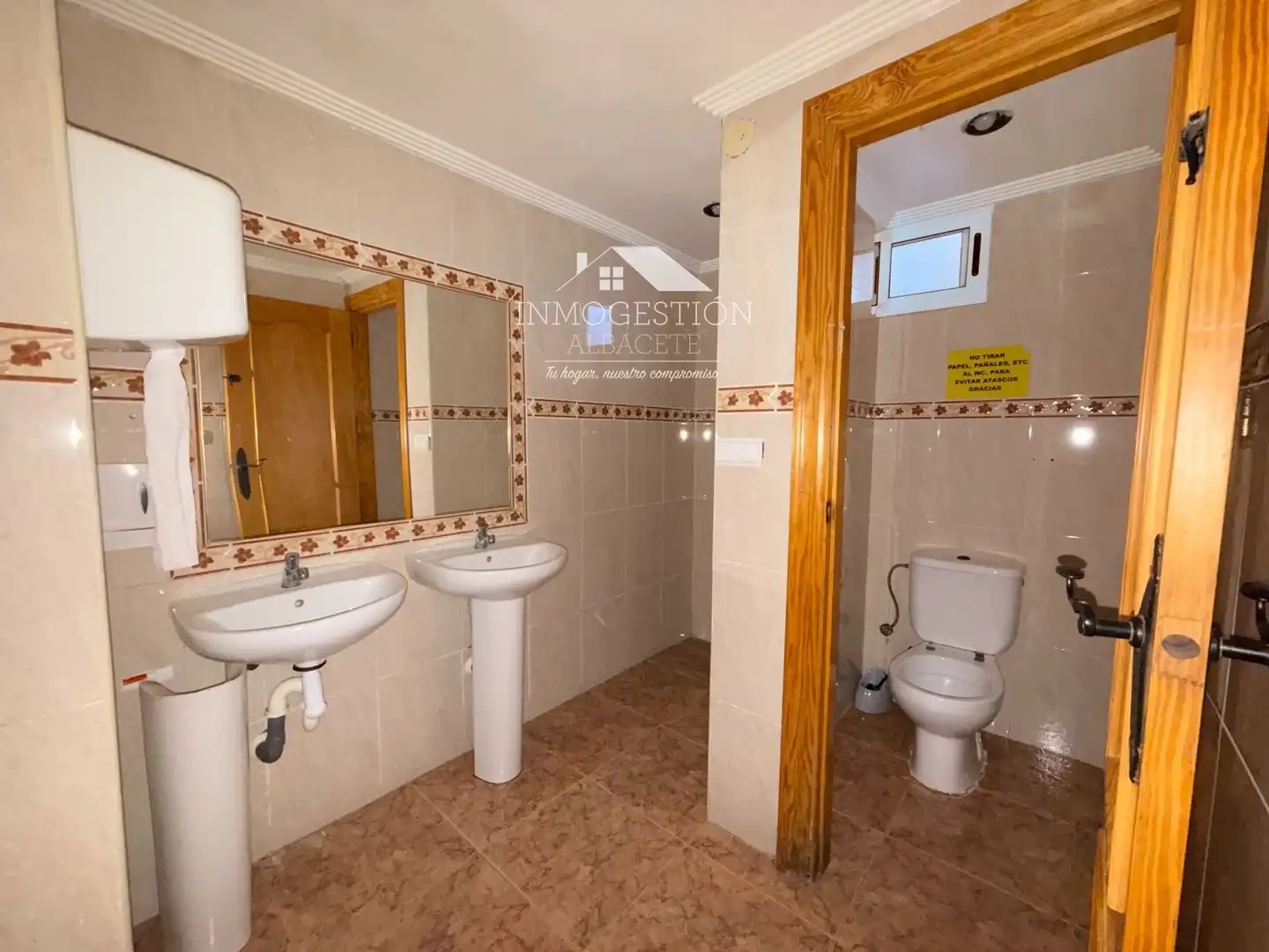 Baño de Casa o chalet en venta en Albacete con Aire acondicionado, Calefacción y Jardín privado