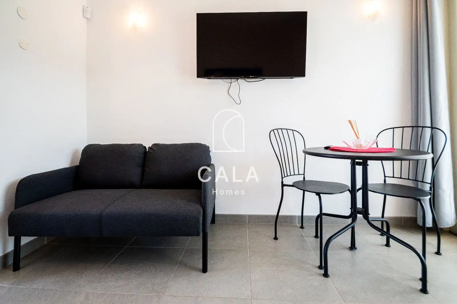 Living room of Flat for sale in Icod de los Vinos  with Terrace, Furnished and Balcony