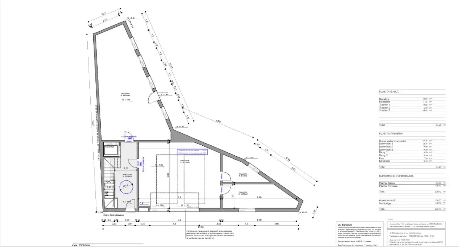 Terreno residencial en venta en Terrassa - CL SIERRA NEVADA, DE 87