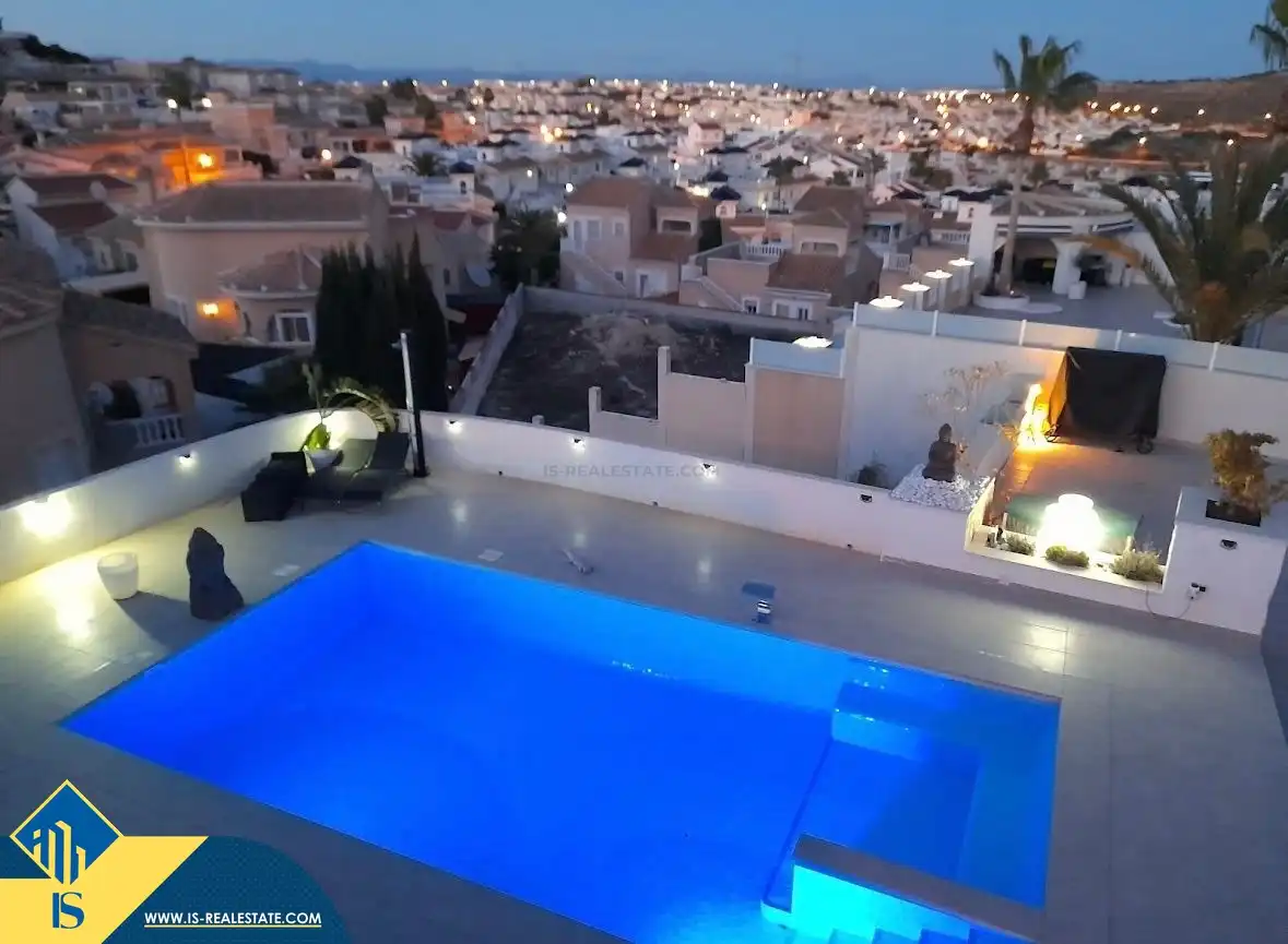 Piscina de Casa o xalet en venda en Rojales amb Aire condicionat, Terrassa i Piscina