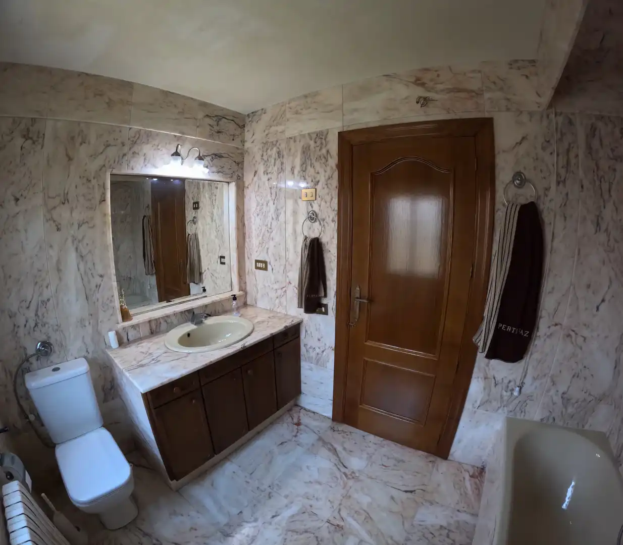 Badezimmer von Haus oder Chalet zum Verkauf in Burriana / Borriana mit Heizung, Privatgarten und Terrasse