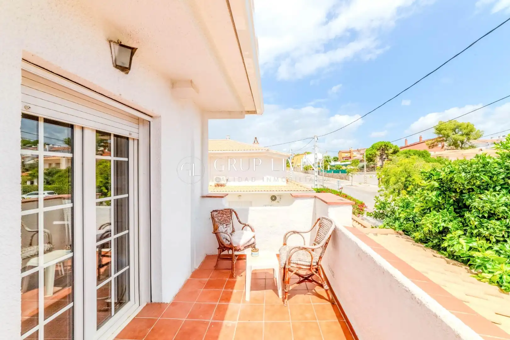 Exterior view of Houses for sale in Sant Pere de Ribes  with Air Conditioner, Heating and Private garden