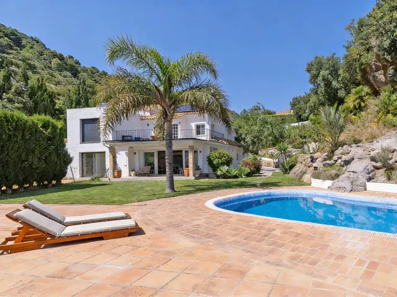 Jardín de Casa o chalet en venta en Marbella Centro