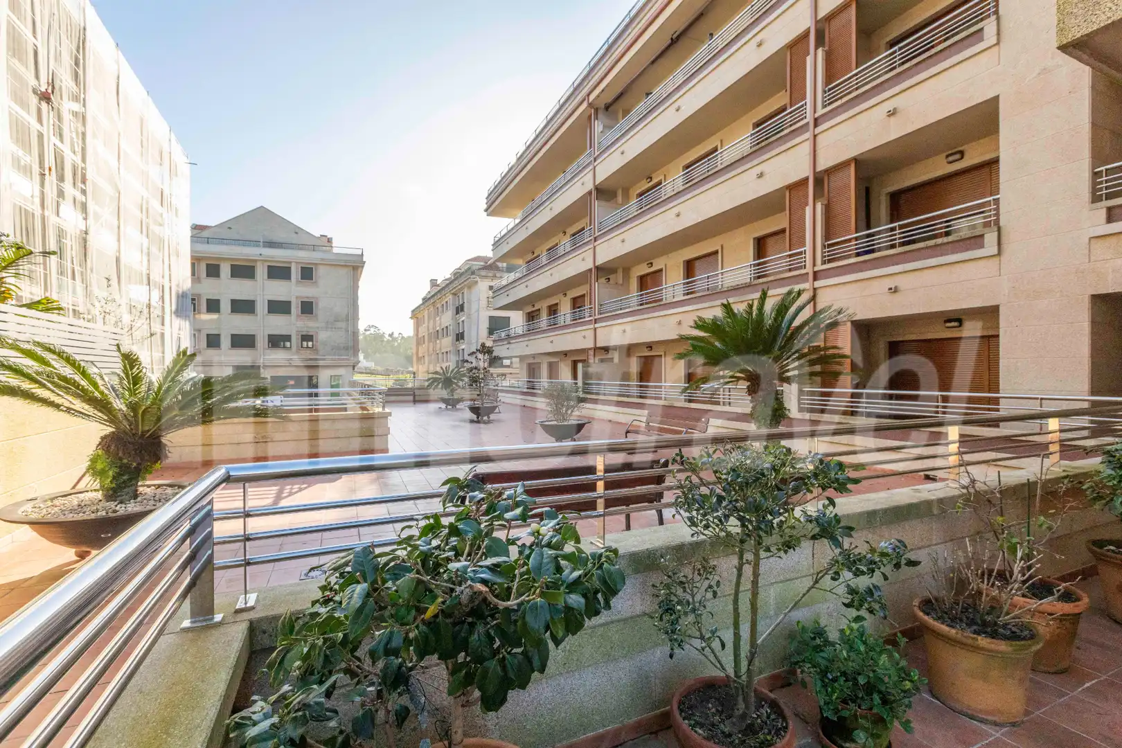 Vista exterior de Apartament en venda en Sanxenxo amb Aire condicionat, Parquet i Terrassa