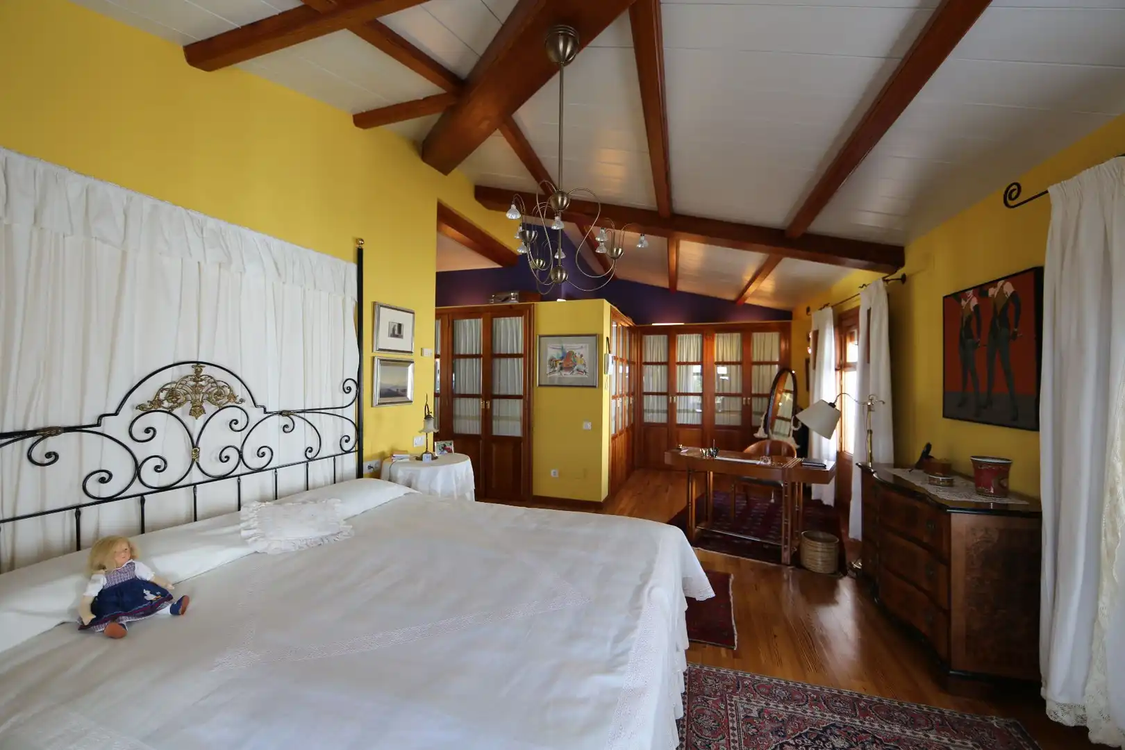 Schlafzimmer von Country house zum Verkauf in Altea mit Klimaanlage, Abstellraum und Schwimmbad