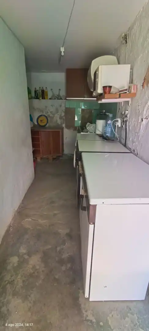 Cuina de Casa o xalet en venda en Lécera amb Jardí privat, Terrassa i Moblat