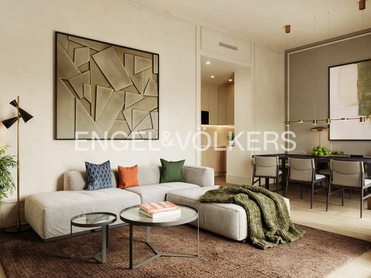 Living room of Flat for sale in Barcelona  with Air Conditioner and Heating