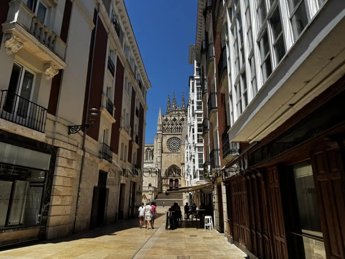 Exterior view of Flat for rent in Burgos  with Heating and Furnished