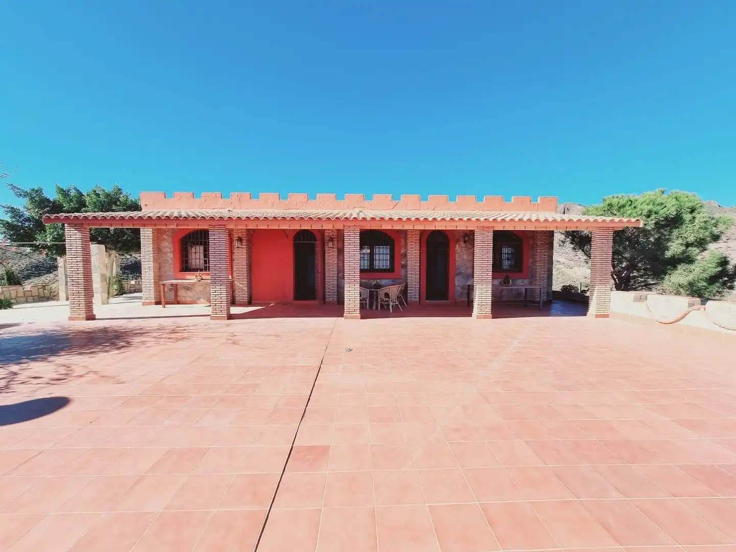 Vista exterior de Casa o chalet en venta en Cuevas del Almanzora con Aire acondicionado, Terraza y Amueblado