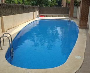 Swimming pool of Planta baja for sale in  Valencia Capital  with Air Conditioner and Terrace