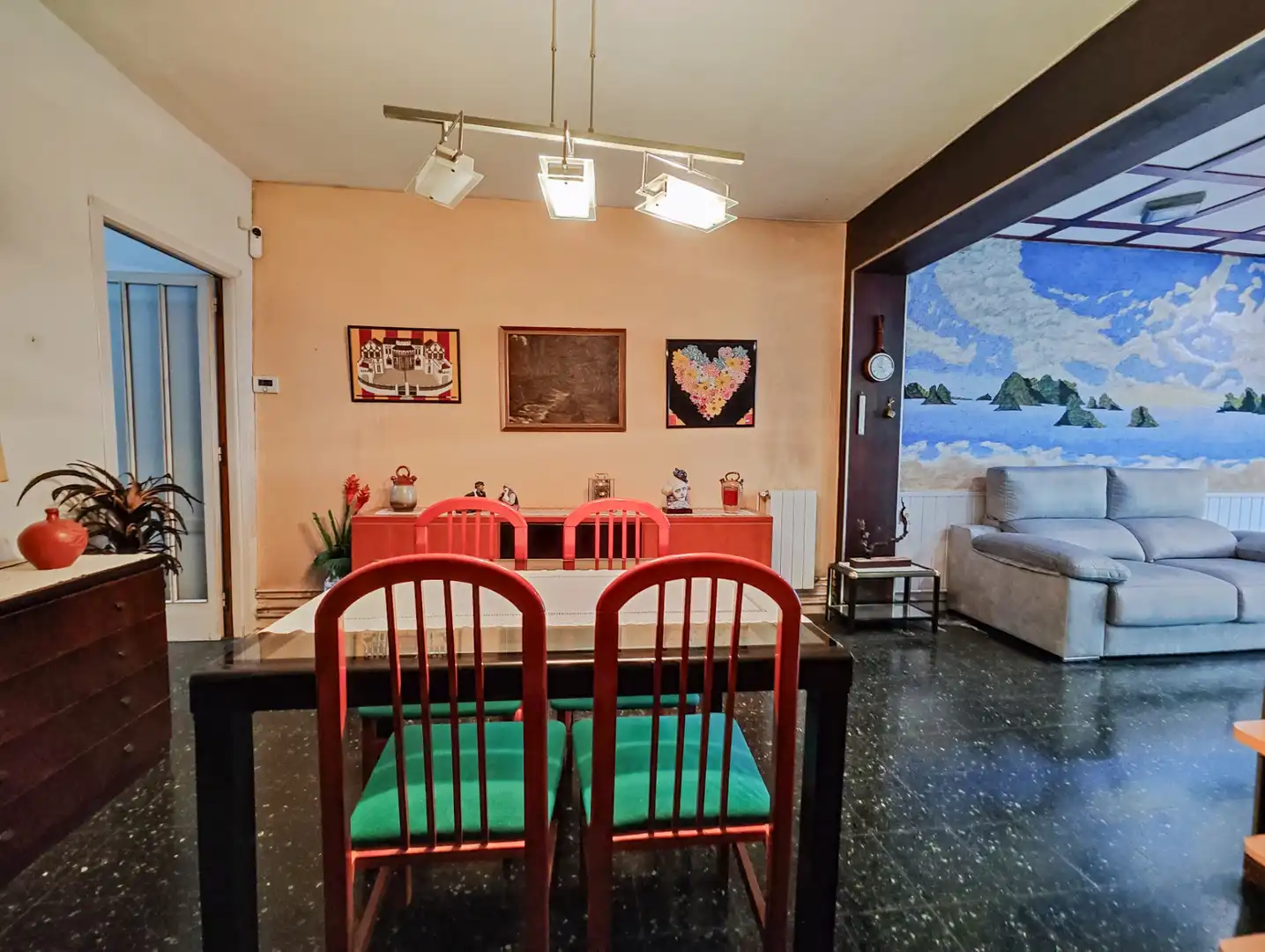 Esszimmer von Haus oder Chalet zum Verkauf in Terrassa mit Heizung und Terrasse