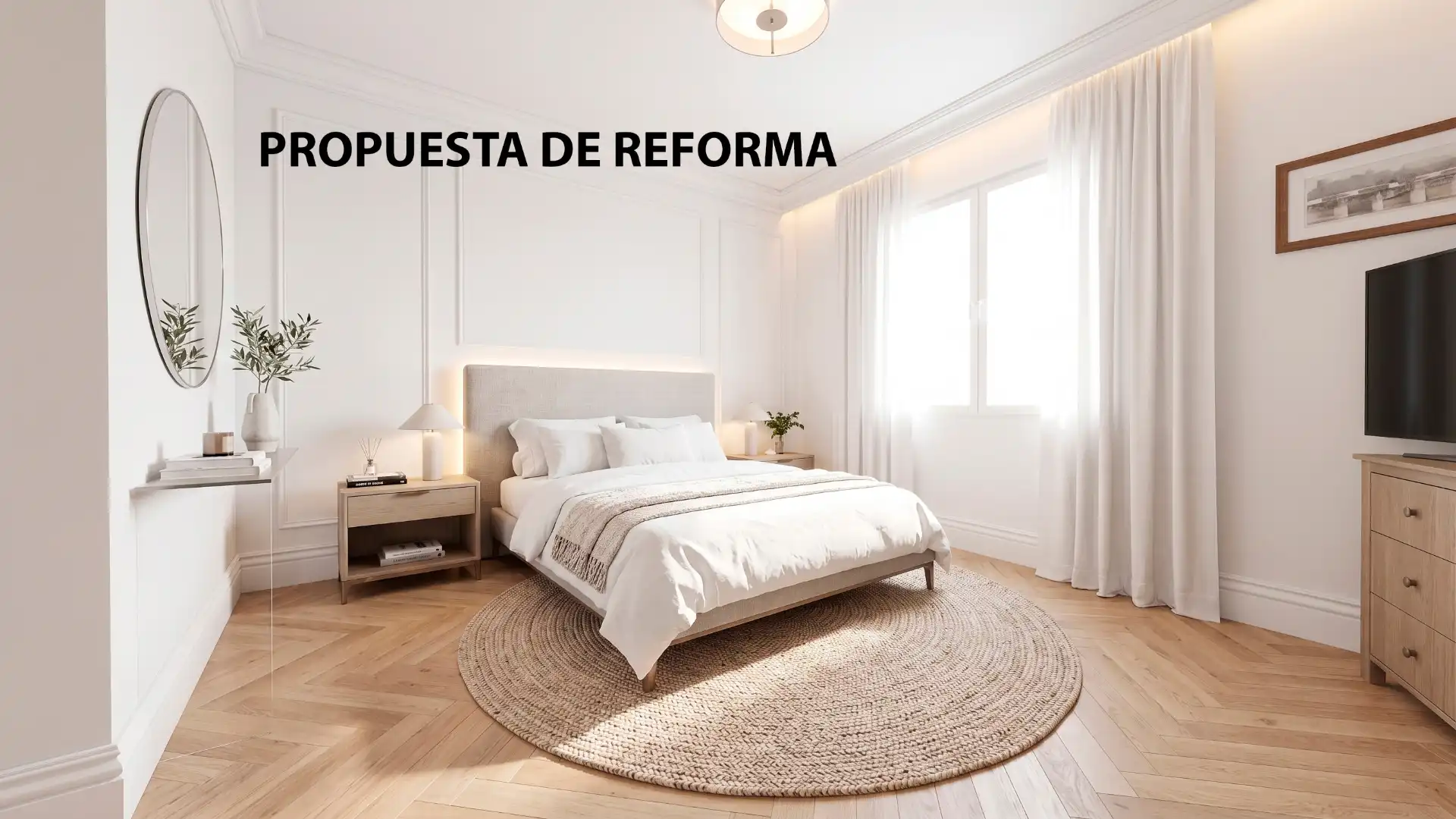 Schlafzimmer von Haus oder Chalet zum Verkauf in Torrelodones mit Heizung, Privatgarten und Parkett