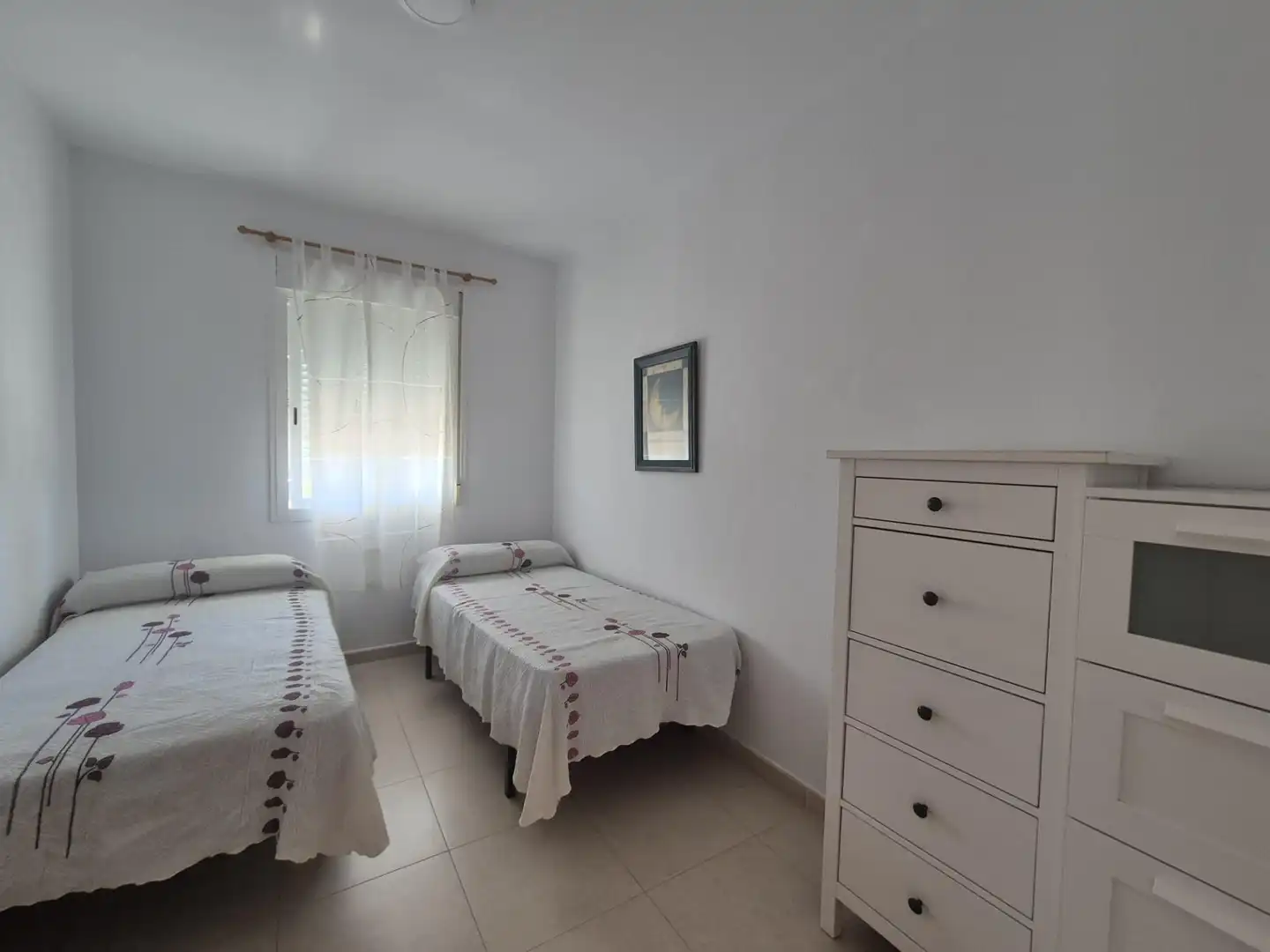 Dormitori de Apartament en venda en El Ejido amb Aire condicionat, Terrassa i Moblat